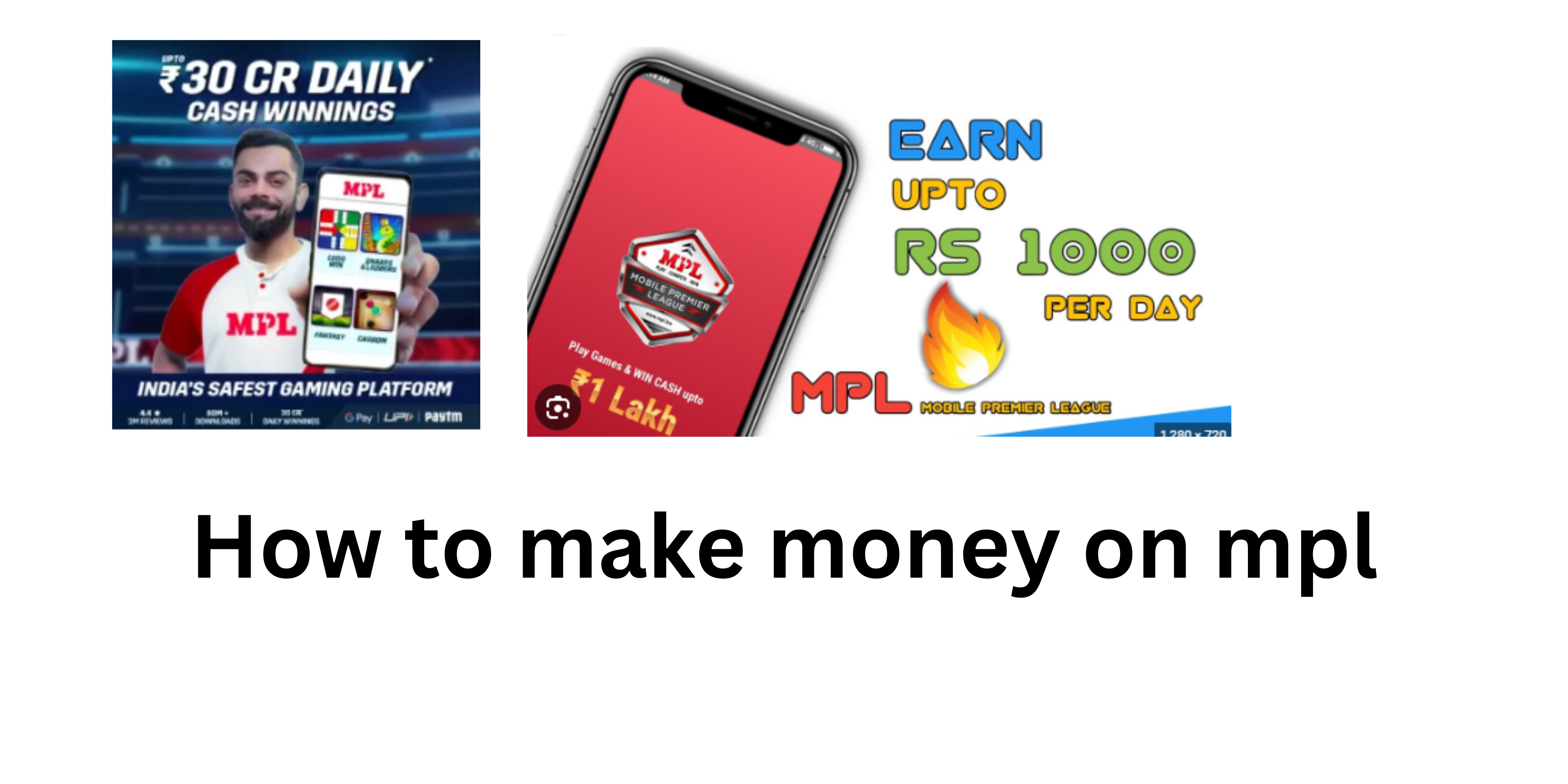 How to make money on mpl