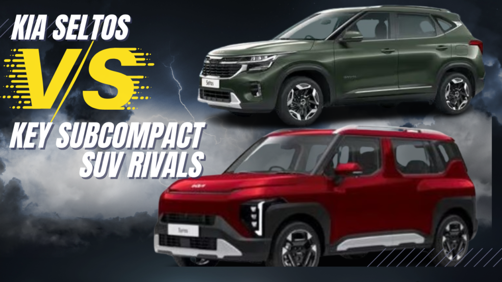 Kia Seltos vs Key Subcompact SUV Rivals: Price, Features, and Comparison