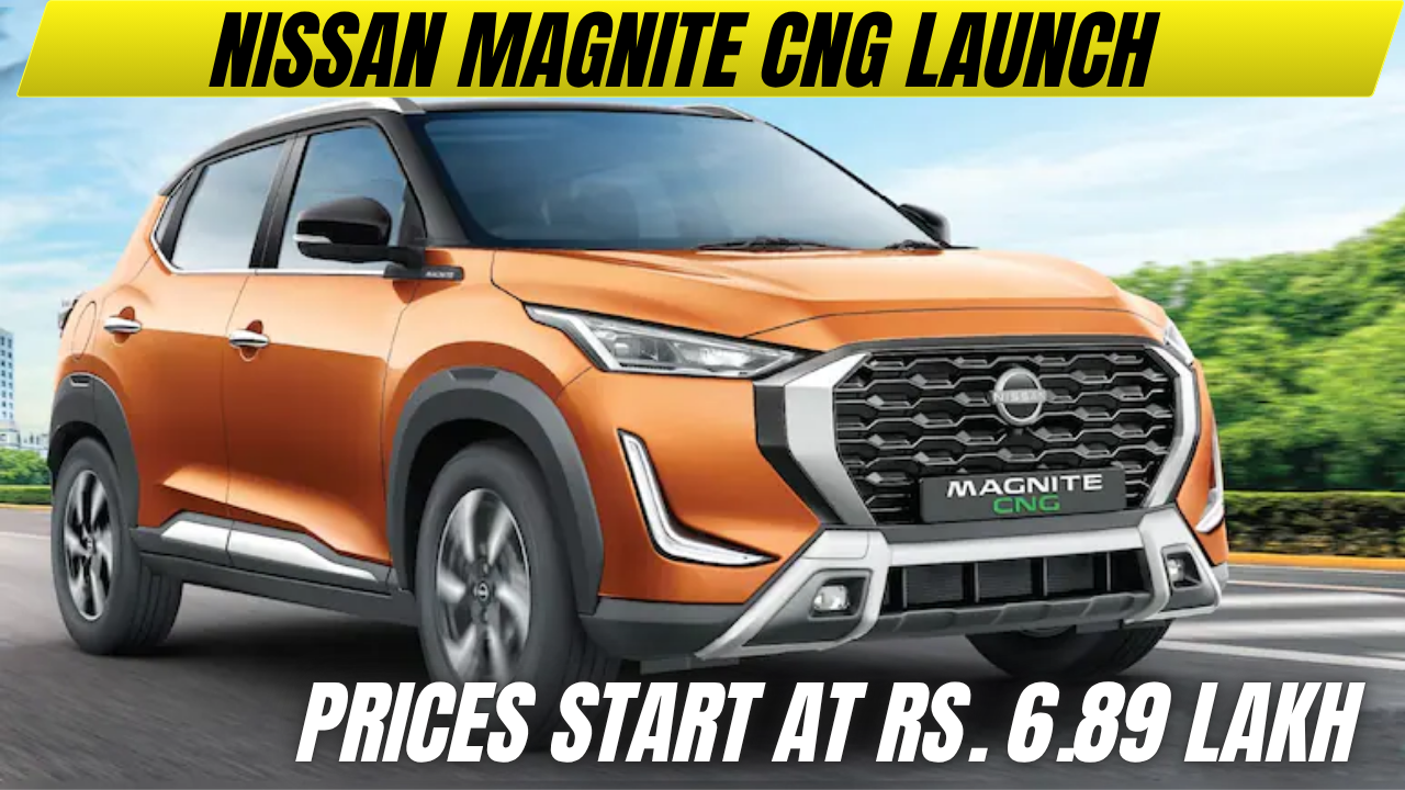 Nissan Magnite CNG Launch